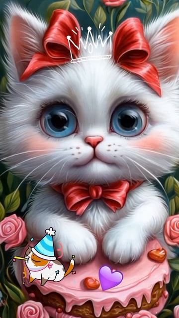 Музыкальная минутка!😍🌸😄🐾🐱