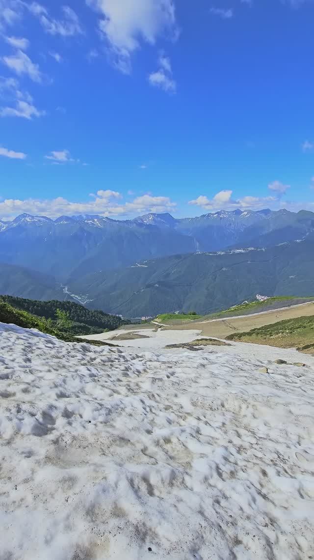 В горах Красной Поляны, Краснодарский край