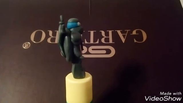 Леонардо #1LEGO (TMNT) IN Plastilina
