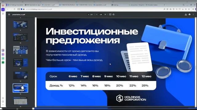 SL HOLDINGS - ФУНДАМЕНТАЛЬНЫЙ БИЗНЕС. ХОЗ.ДЕЯТЕЛЬНОСТЬ. МАТЕМАТИКА ХОЛДИНГА. 11.01.2025г.