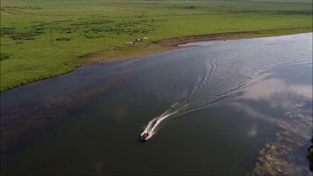 Покатушки на лодке ПВХ по реке Кан. Канский р-он. Красноярский край