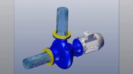 SOLIDWORKS Composer Flow Animations | Centrifugal Pump Flow Animation