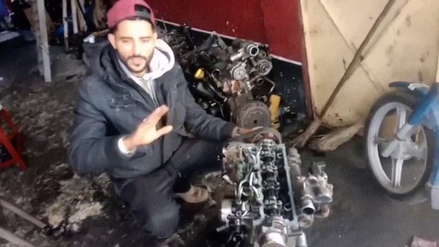 صوت مزعج عند تشغيل السيارة  في محرك Dacia 1.5
