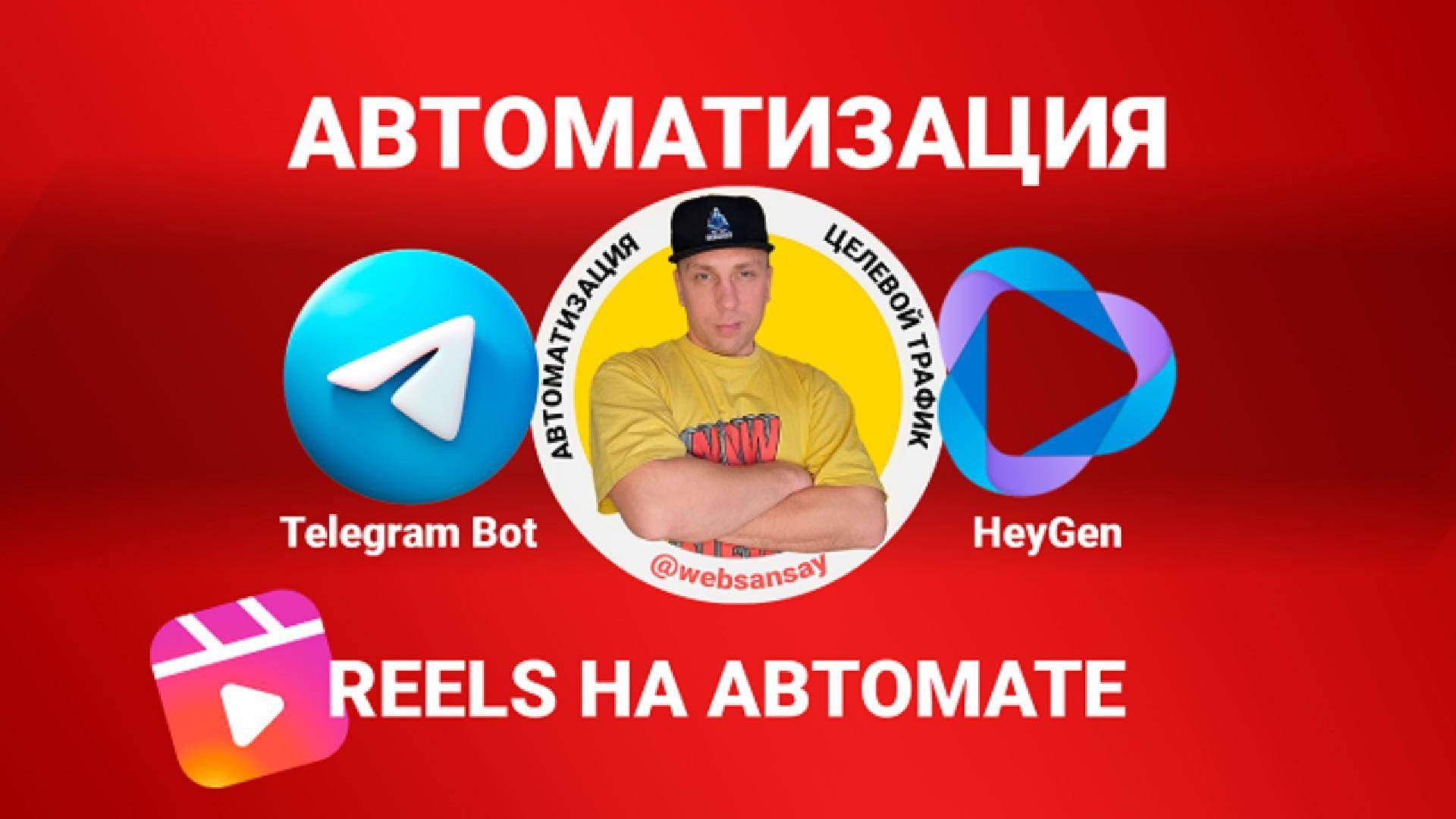 REELS НА АВТОМАТЕ АВТОМАТИЗАЦИЯ N8N