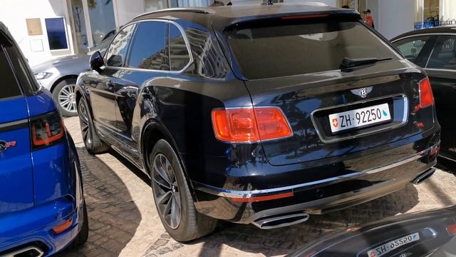 porsche 991 targa 4s MKII bentley bentayga range rover SVR 2018 in cannes France