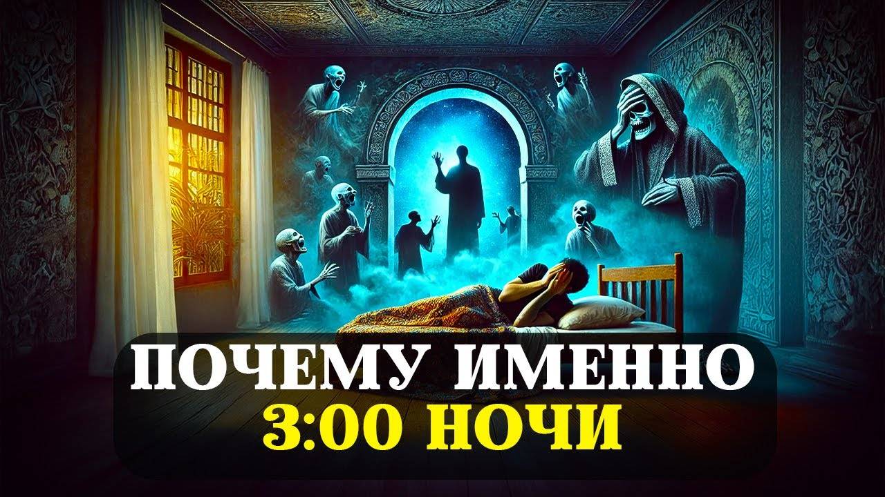Почему я просыпаюсь в 3 00 ночи ИСТИННАЯ ПРИЧИНА,  Это НЕ случайность