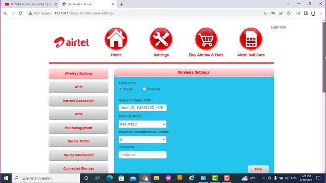 Airtel 4G LTE  Router Management || Restore Factory Settings || Router Reboot