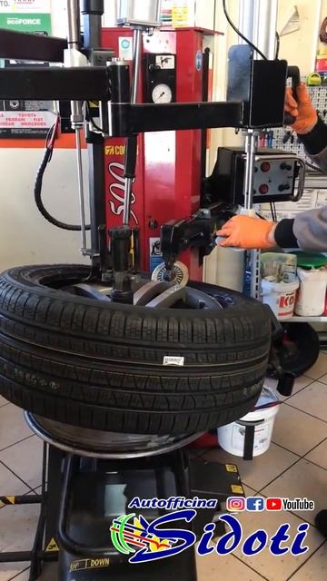 Sostituzione Pneumatici R 20"  Audi Q7 - Officina Sidoti - Mistretta (ME)