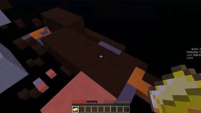Minecraft:Мини Игры (кидай масло)