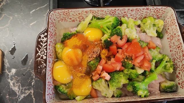 Куриная запеканка.