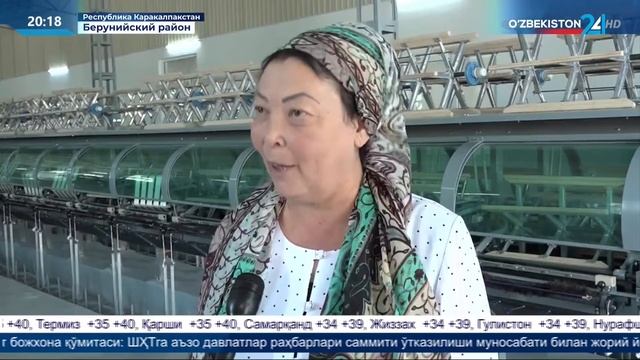 Новости 24 | В Берунийском районе Каракалпакстана создан шелководческий кластер