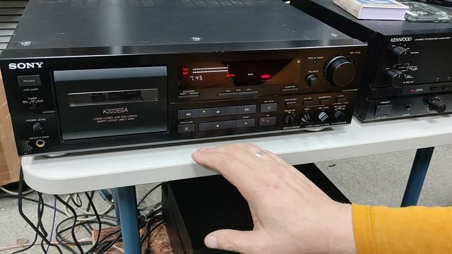 SONY TC-K222esA  приехала после профилактики у Городилова Александра, что получилось?...
