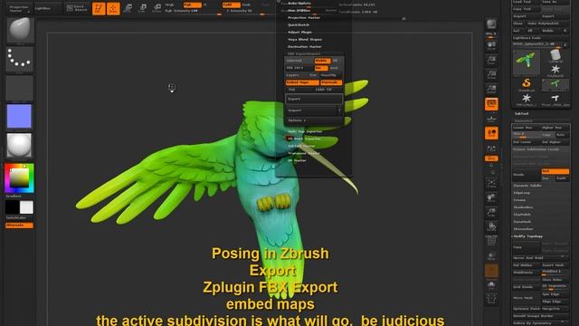 posing zbrush rendering keyshot