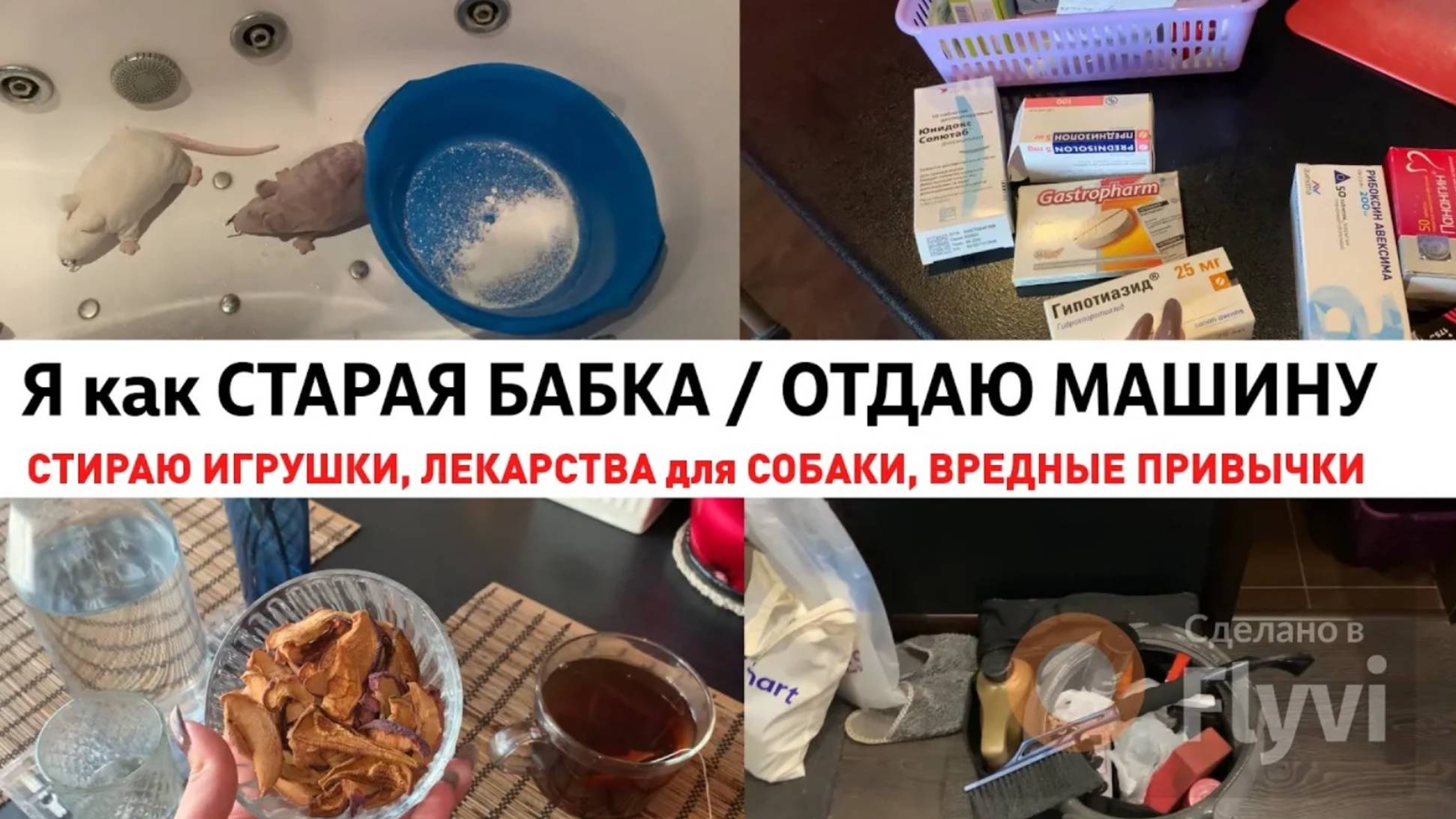 Я как СТАРАЯ БАБКА 🤭 ОТДАЮ МАШИНУ 🥴 ЛЕКАРСТВА для СОБАКИ 🐶 ВРЕДНЫЕ ПРИВЫЧКИ ❌ УБОРКА и СТИРКА 🧺