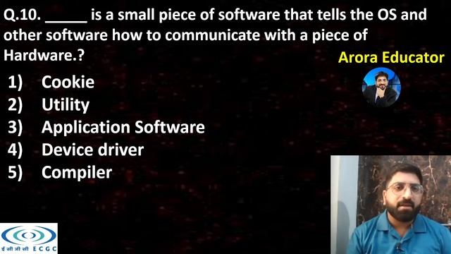 ECGC PO Computer Awareness Mock Test-5 | ECGC PO 2022 Computer Questions | ECGC PO Computer Classes