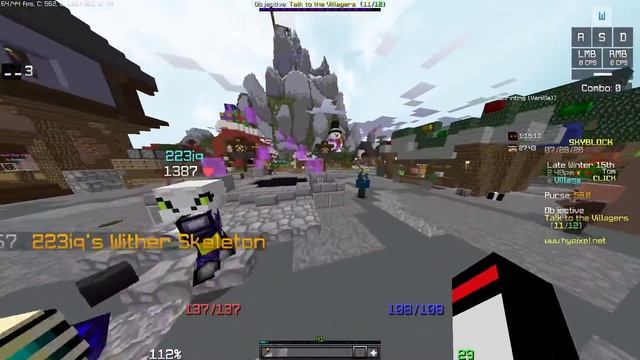 This is what I've been doing (Hypixel Skyblock)