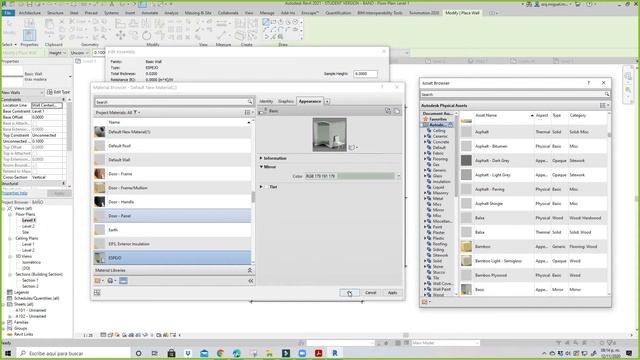 REVIT EJERCICIO BAÑO DOCUMENTACIÓN 2