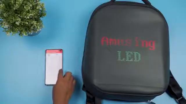 Waterproof Smart LED Pix Backpack