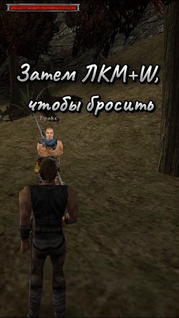 Интересная, но бесполезная фича в игре Gothic, о которой я не знал, да еще и забыл🤣