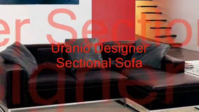 Sectional Sofas & Modern Leather Sofa Love Seat in contemporary style