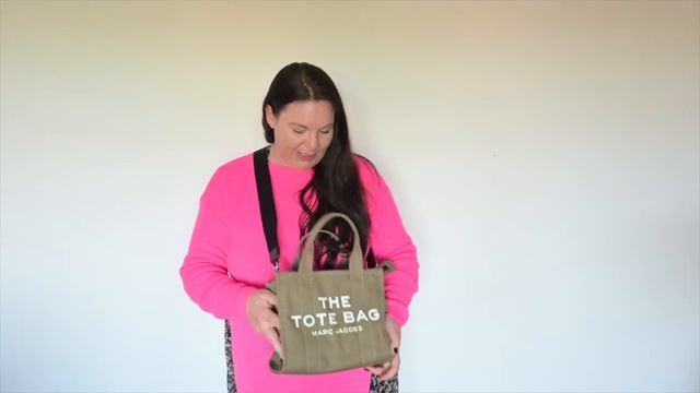 2 week review Marc Jacobs Mini Tote Canvas Slate Green