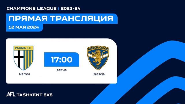 AFL CHEMPIONS LEAGUE 1/4 FINAL PARMA - BRESCIA