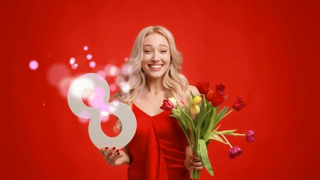 Поздравление с 8 марта 2024