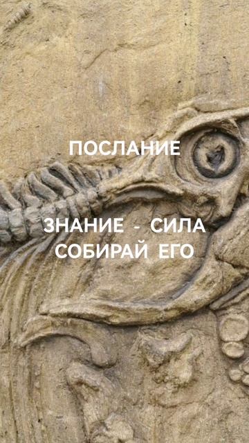 Послание кристаллов и камней.