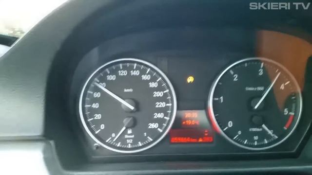 BMW e92 LCI -= acceleration 0 - 100 km/h - 320D 184KM