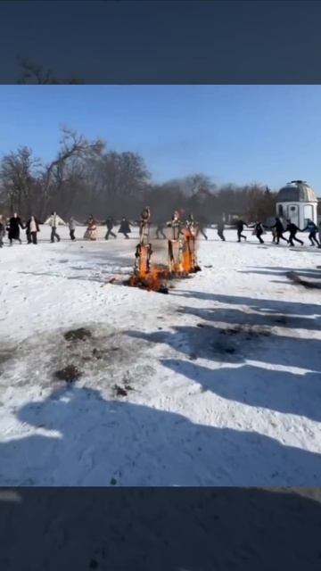 Масленица в Донецке