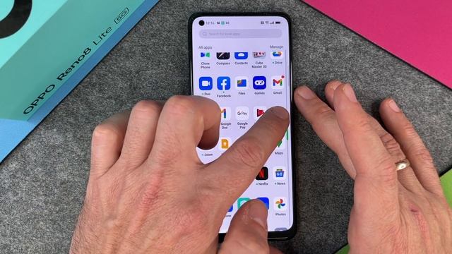 OPPO Reno8 Lite 5G - How to delete apps / How to uninstall apps • 📱 • 🔲 • 🚮 • Tutorial