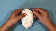 Сандалики на мальчика связанные крючком