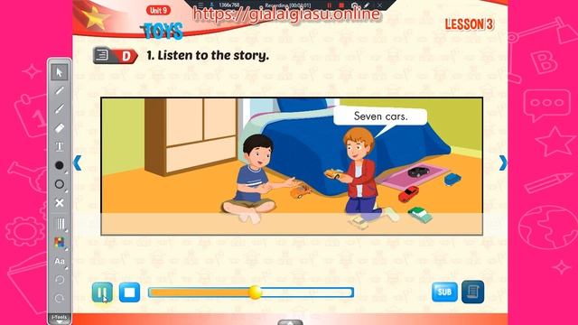 Unit 9 Toys – Lesson 3   i-learn Smart Start 1 (https://gialaigiasu.online - Tiếng Anh lớp 1-  mới)