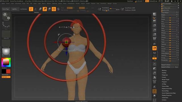 ZBrush Tutorial For Beginners - Quick Hack for Accurately Measuring Character