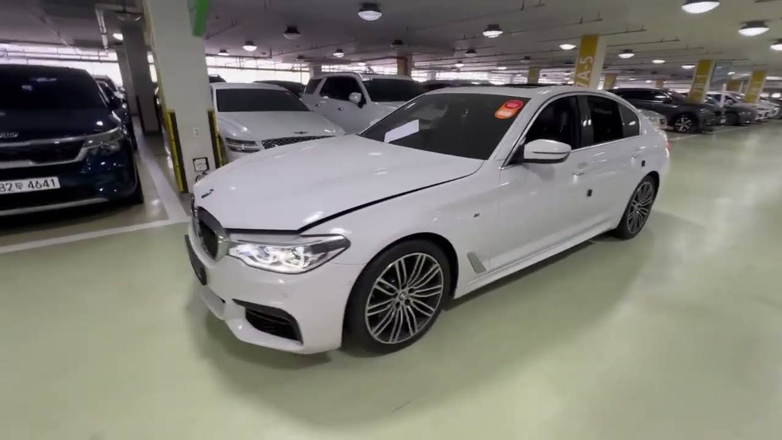 Осмотр BMW 5 Series (G30) 530i xDrive M Sport Plus | Доставка авто из Кореи в Россию | Asset-Cars