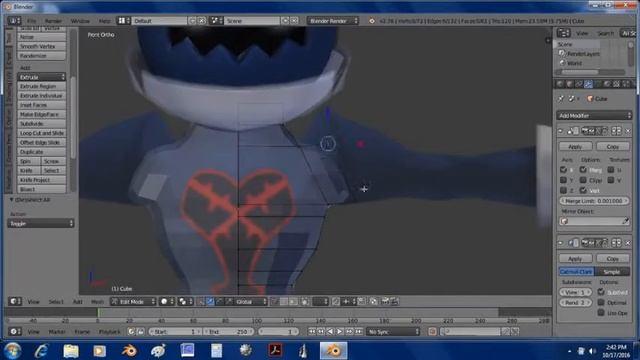Kingdom Hearts Blender Build Ep.4 Soldier Heartless