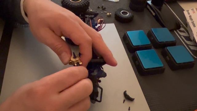 Traxxas TRX4m how to mount beadlock wheels tires what brass to get weight distribution Injora brass