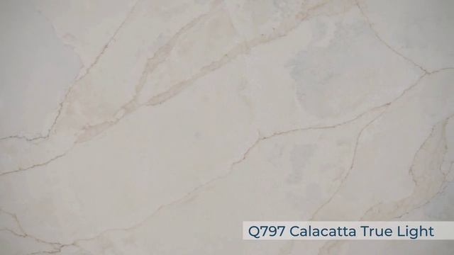 Noblle Quartz Q 797 Calacatta True Light