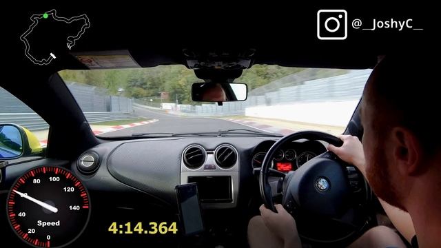 Alfa MiTo Cloverleaf Nurburgring BTG 8:53 9/9/20