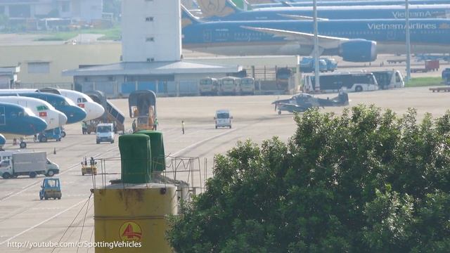2 Chiếc Máy Bay Cá Mập Super Tucano Cuối Cùng Đã Rời Sân Bay Tân Sơn Nhất | Spotting Vehicles
