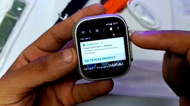 S8 ultra 4g smart watch Unboxing || S8 Ultra Smart Satch Sim Card