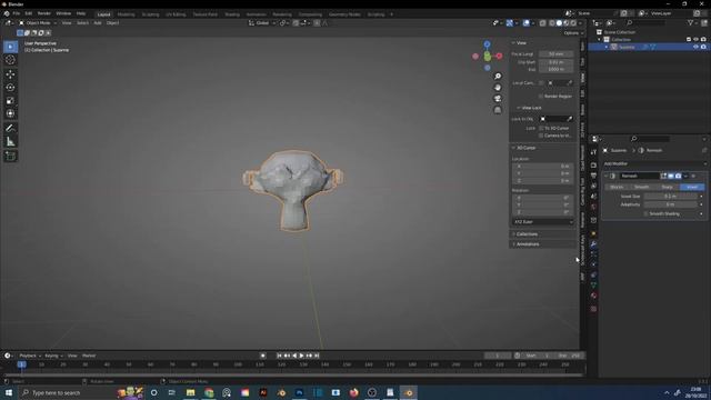 Blender how to voxel an object