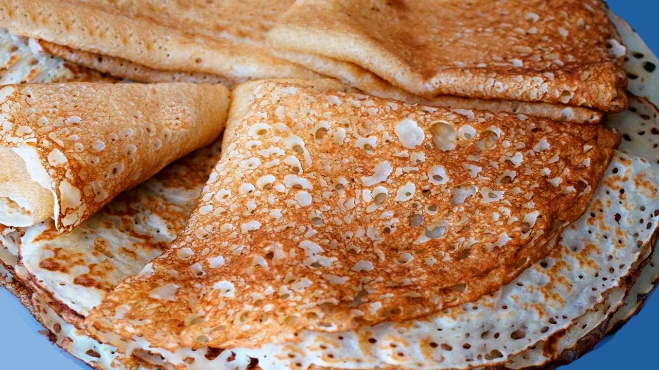 Самые идеальные , самые нежные, самые вкусные для любой начинки 🥞 Блины на молоке и кипятке