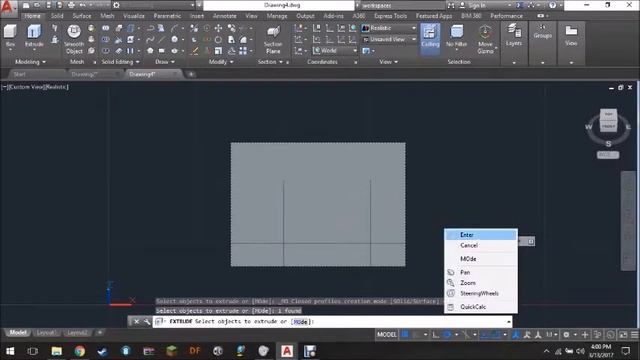 Exploring Region, Extrude, and Presspull