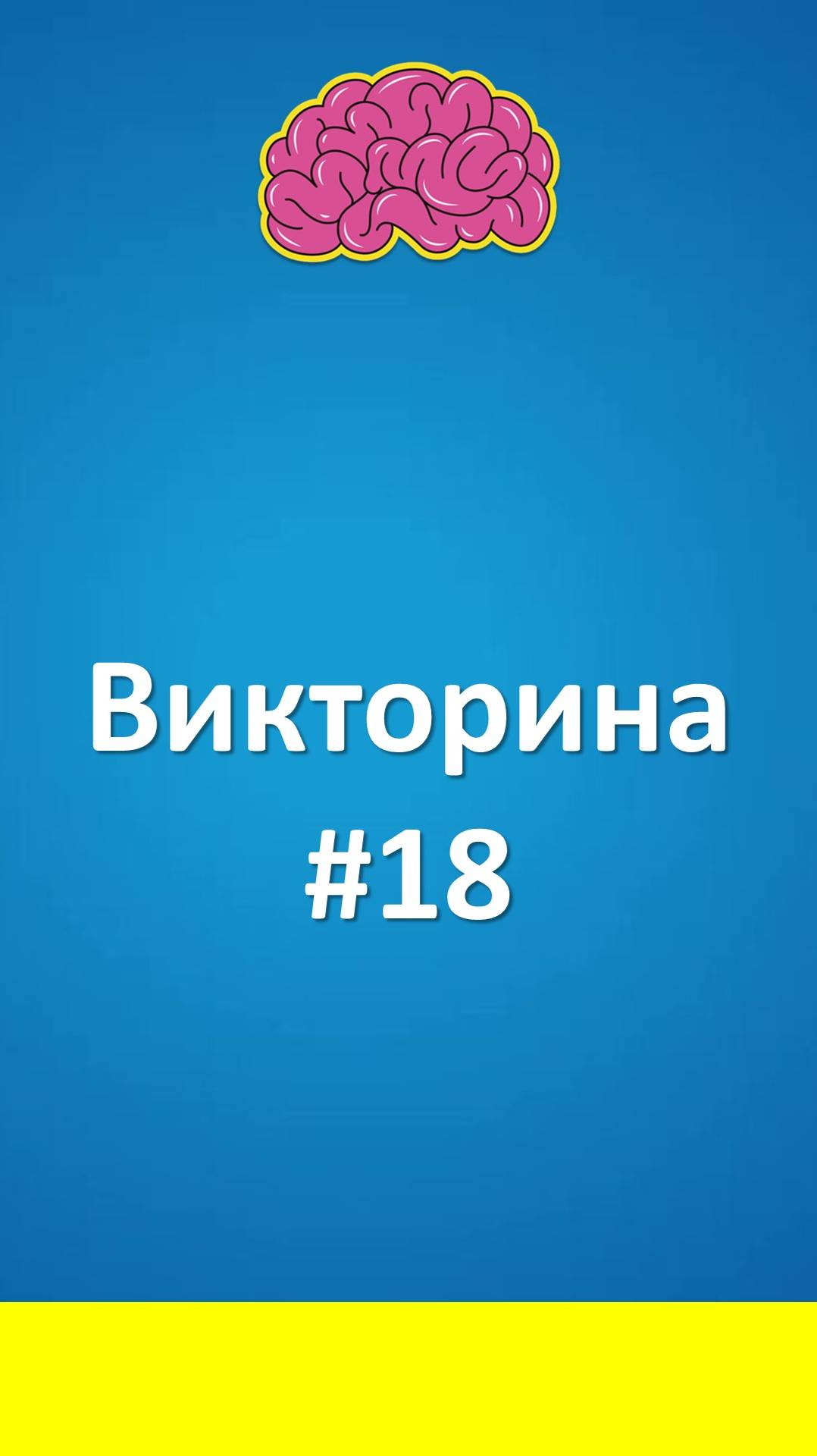 Викторина #18