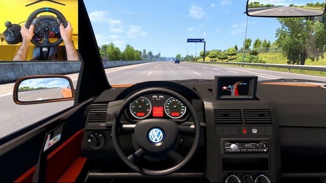 RTX 4080 | 4K 60FPS | Volkswagen Polo 9N | ETS 2 | Logitech g29 gameplay