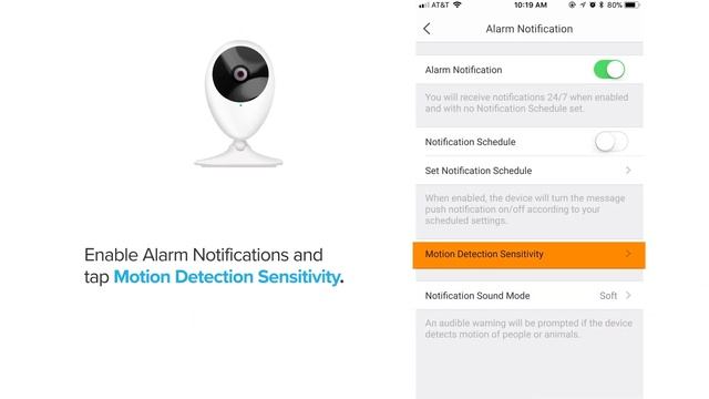 EZVIZ | ProTip EZVIZ App: Adjust your Motion Sensitivity