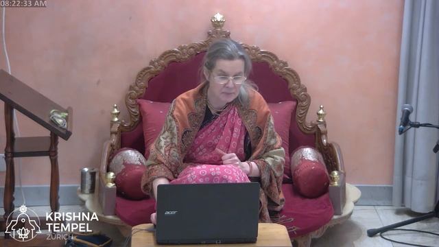 Morning Lecture by HG Yamuna Keli Devi Dasi