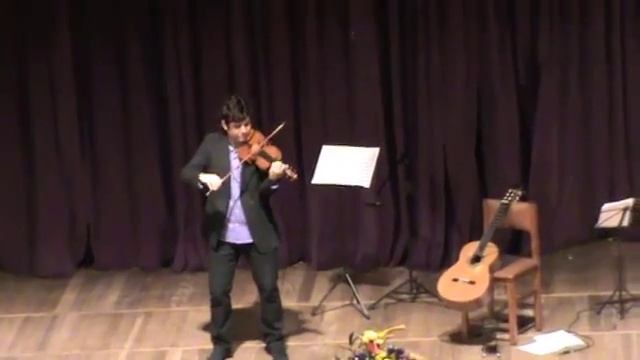 Daniel Guedes plays Luiza FEMUSC 2012