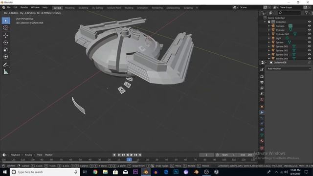Boss Ship Speed model  *Narrated* Blender 2.8 +Introducing PewShips!